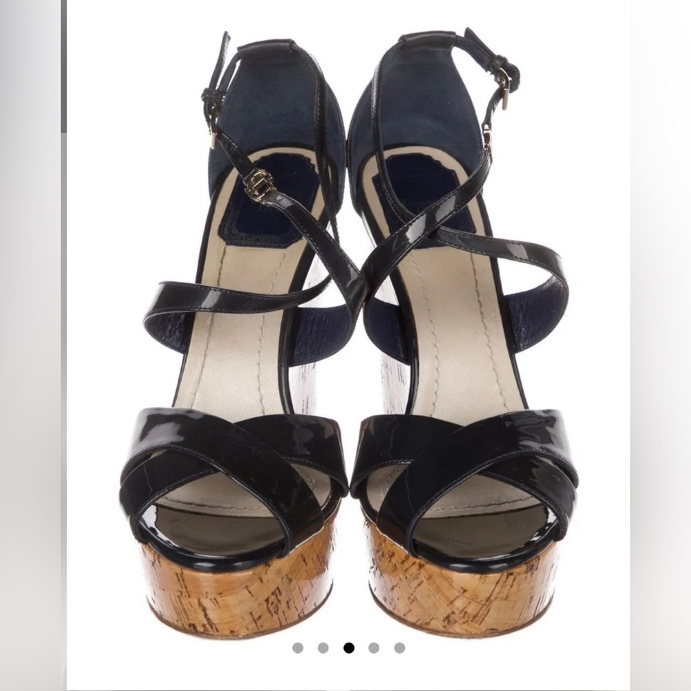 Christian Dior Platform Wedges - Picture 1 of 5
